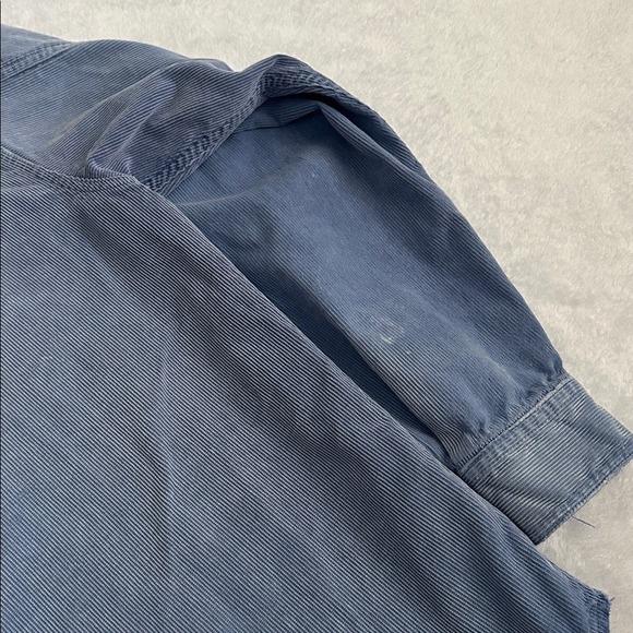 The Territory Ahead Thrashed Distressed Textured Faded Button Up Grunge Shirt M - Picture 9 of 11